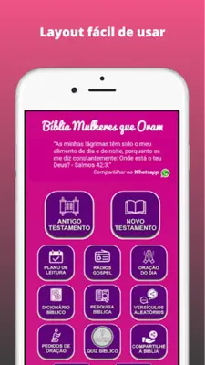 Bíblia Mulher que Ora android App screenshot 4